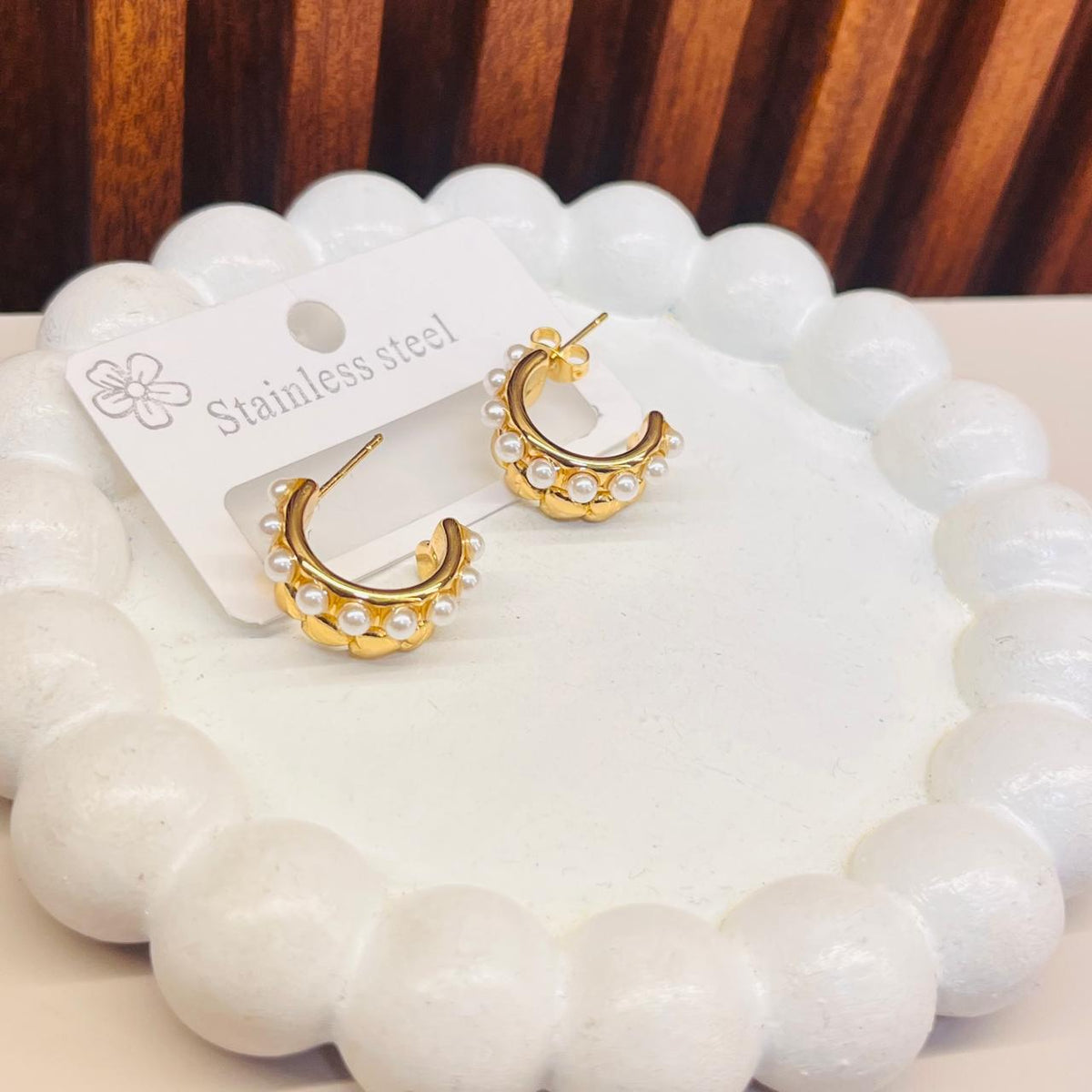 Moonlight Hoop  Earrings