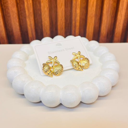 Golden Buzz  Earrings