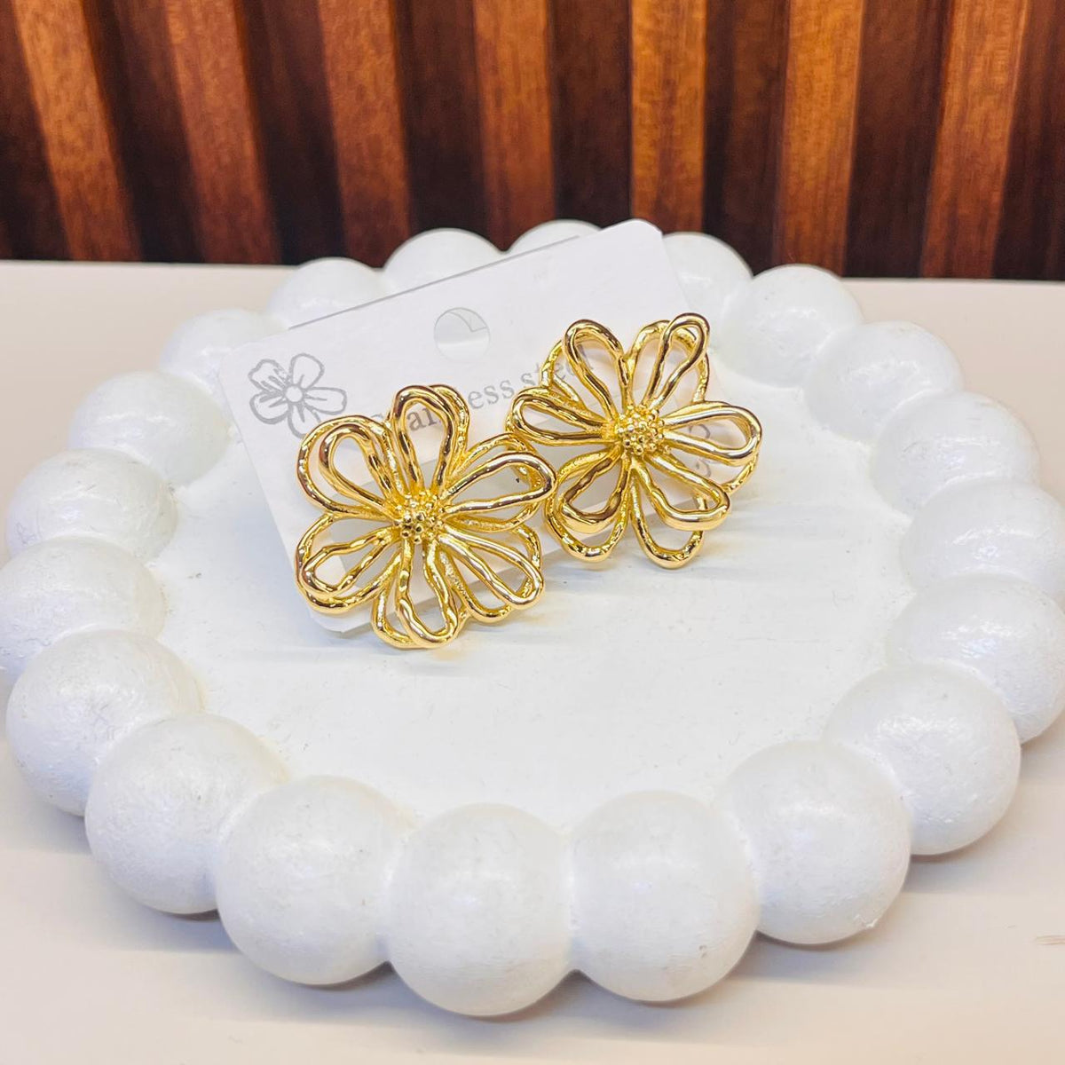 Shine Flower Earrings