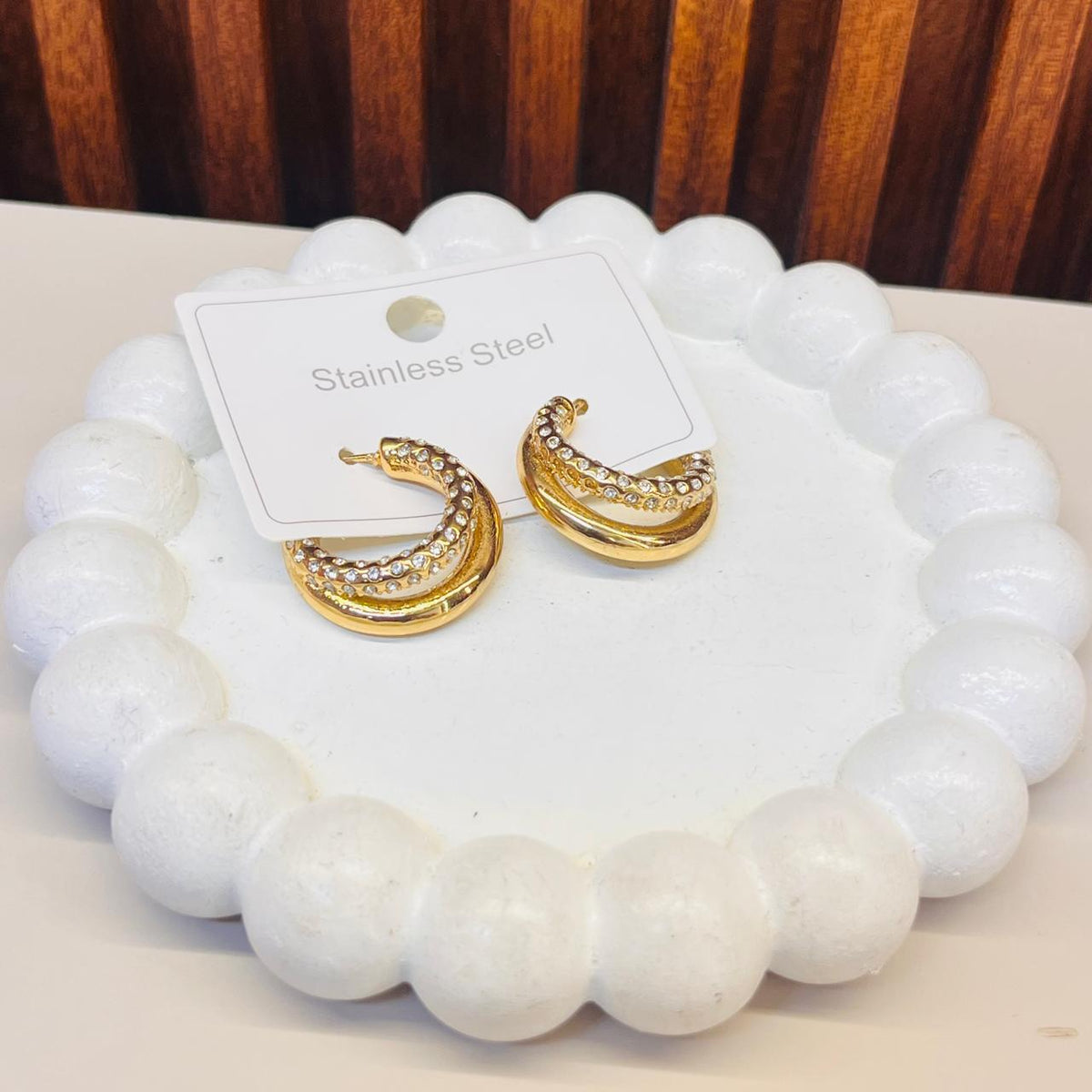 Crystal Vault Studs