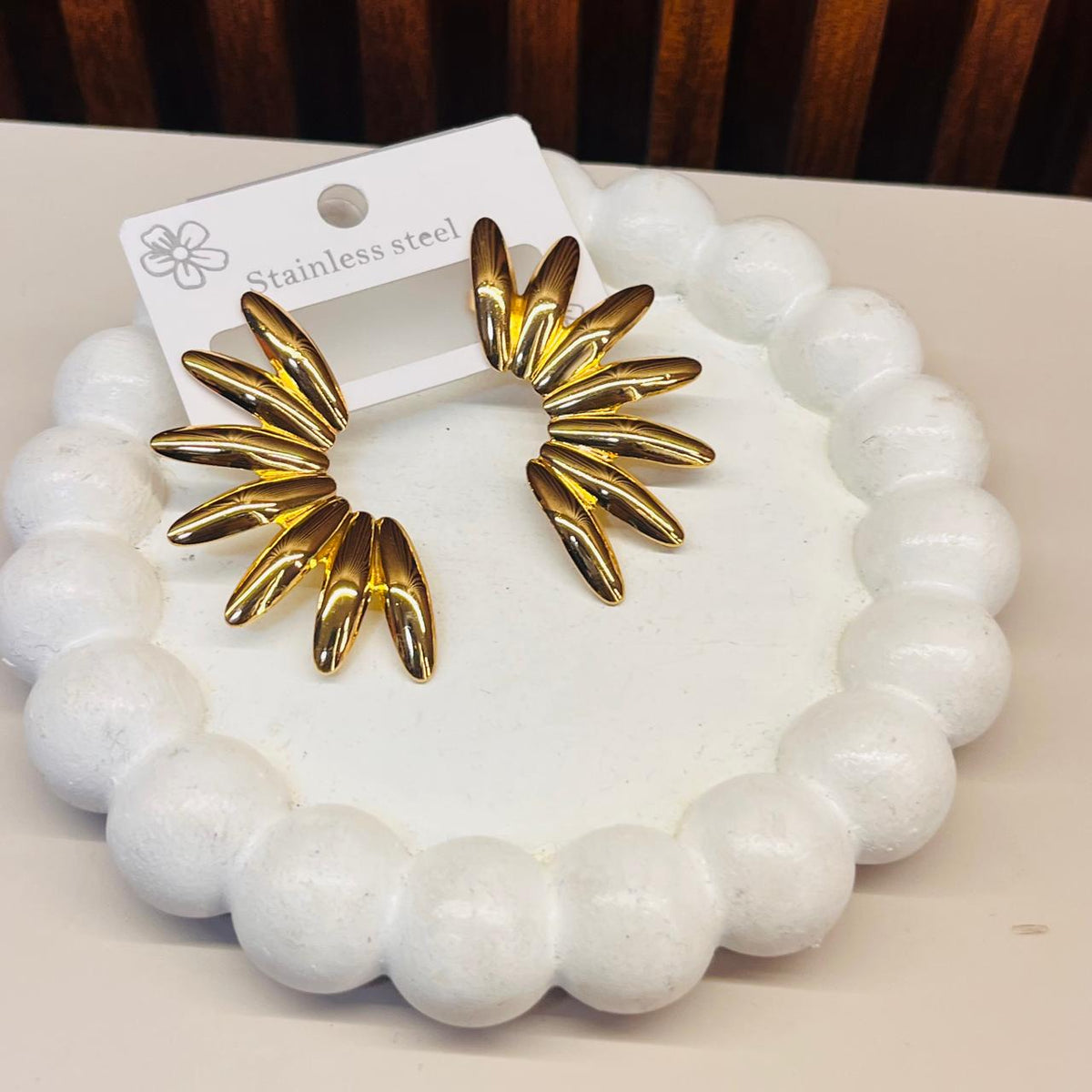 Gold Dangle Earrings