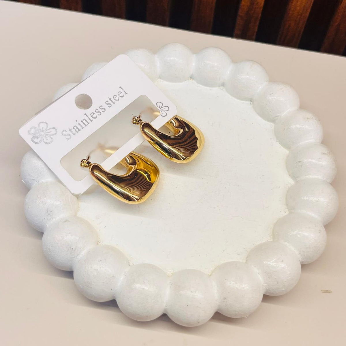 Gold Drop Earrings
