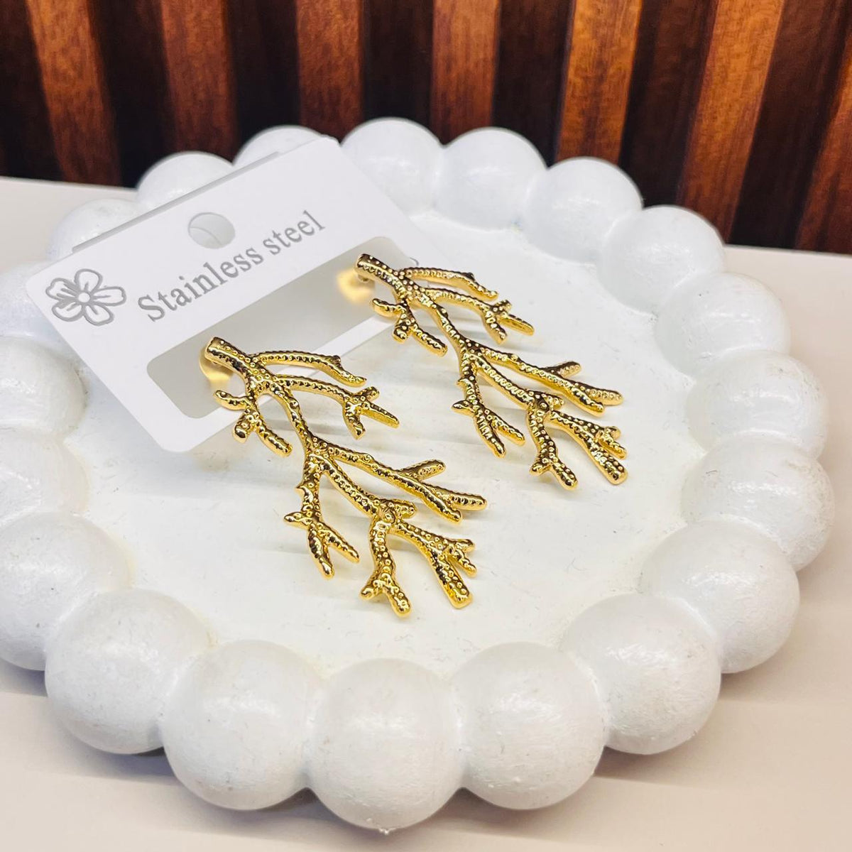 Golden Bloom Earrings