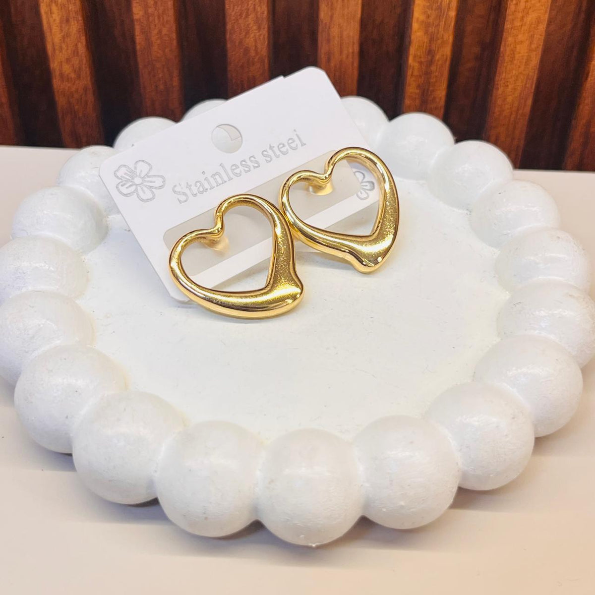 Heart Stud  Earrings
