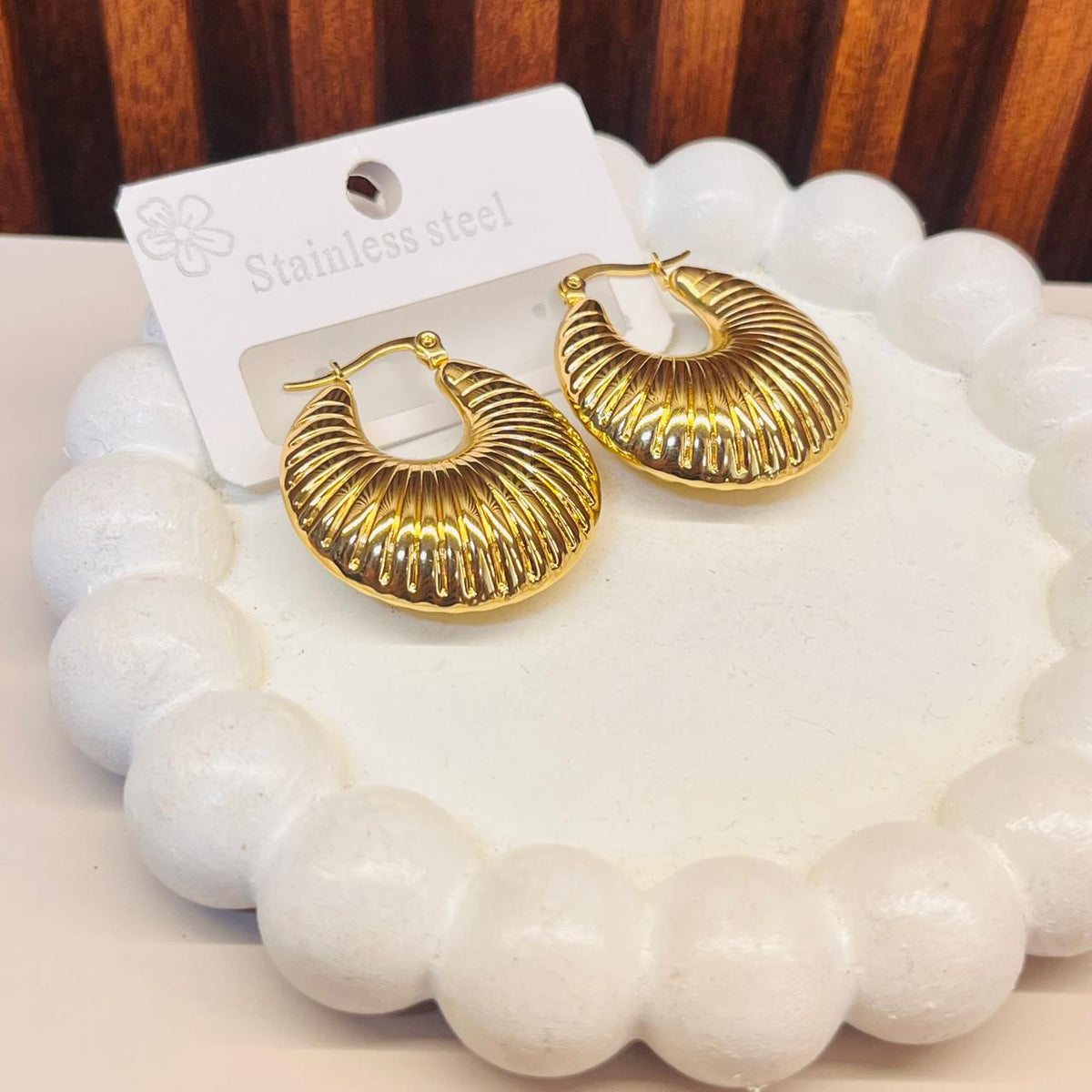 Antique Gold Earrings