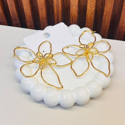 Textured Disc Earrings