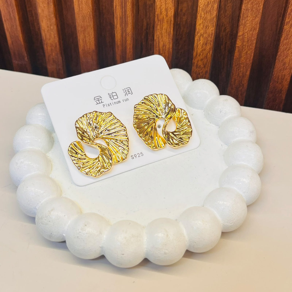 Gold Plated Earrings