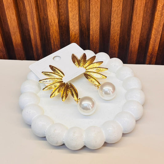 Metallic Statement Earrings