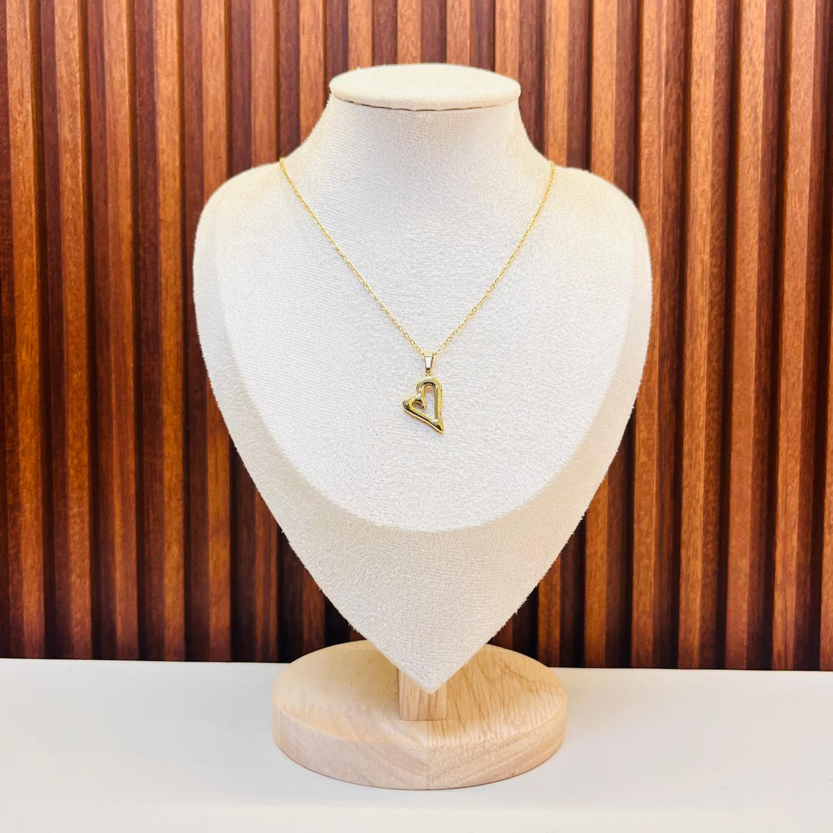 Golden Heart Necklace
