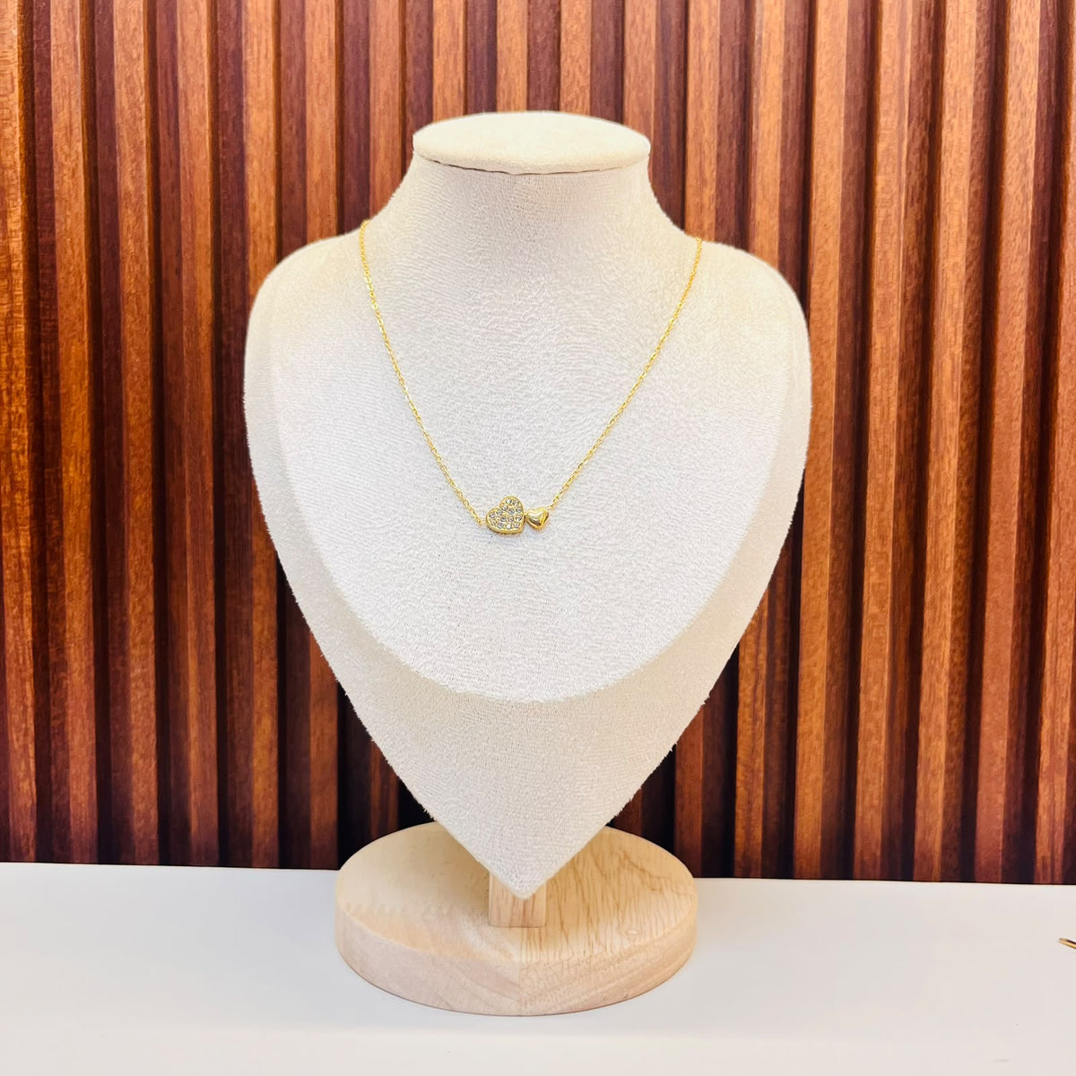 Stone Heart Necklace