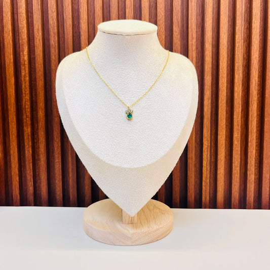 Amore Green  Necklace