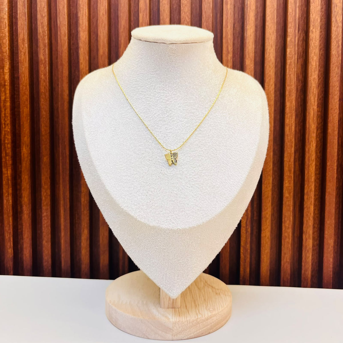 Golden Butterfly  Necklace