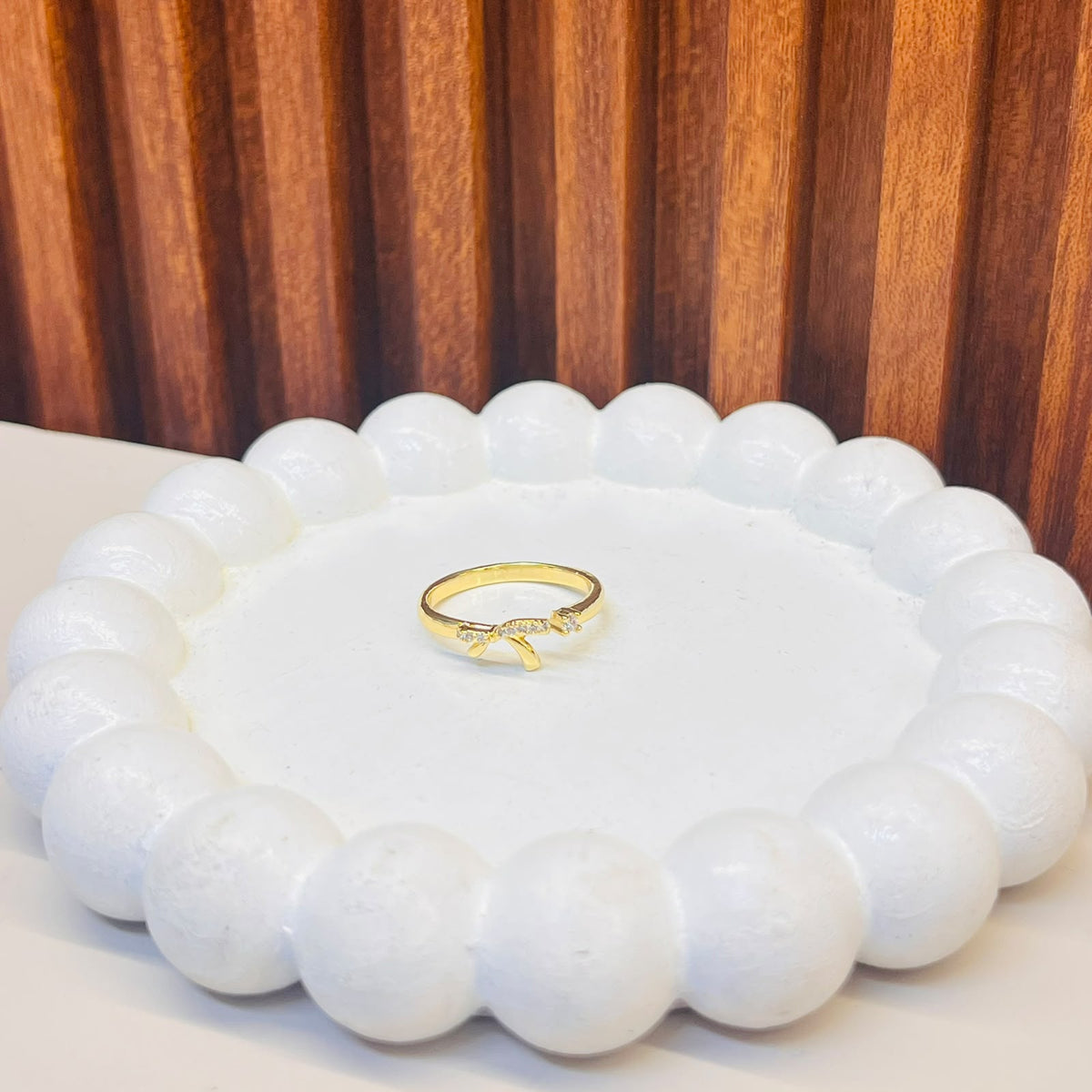 Golden Serenity Ring