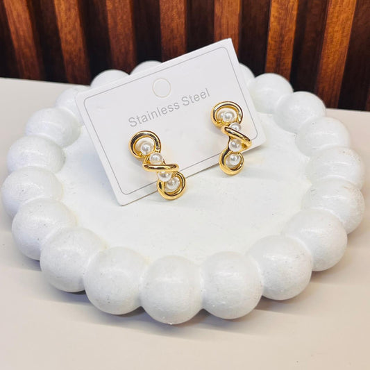 Royal Emerald Hoop Earrings