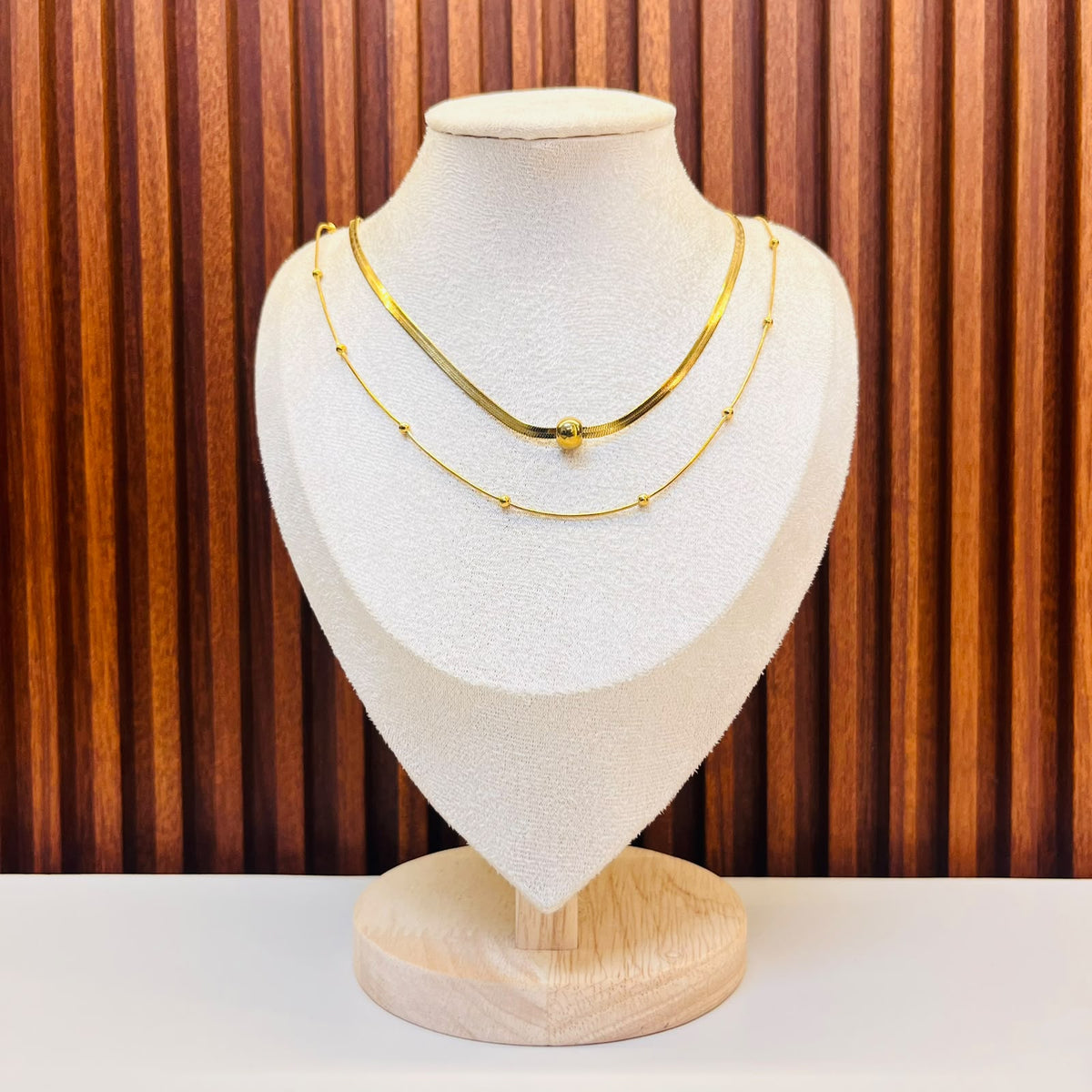 Shimmer Duo Necklace