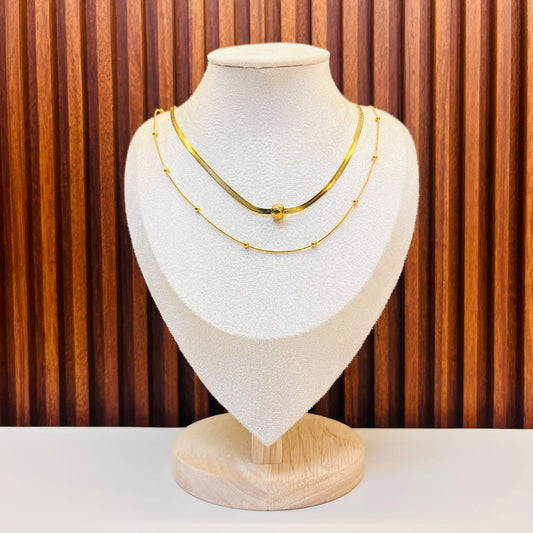 Shimmer Duo Necklace