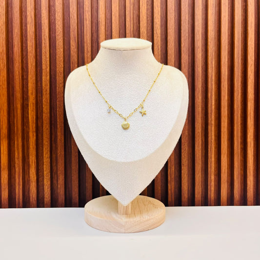 Heart And Star Necklace