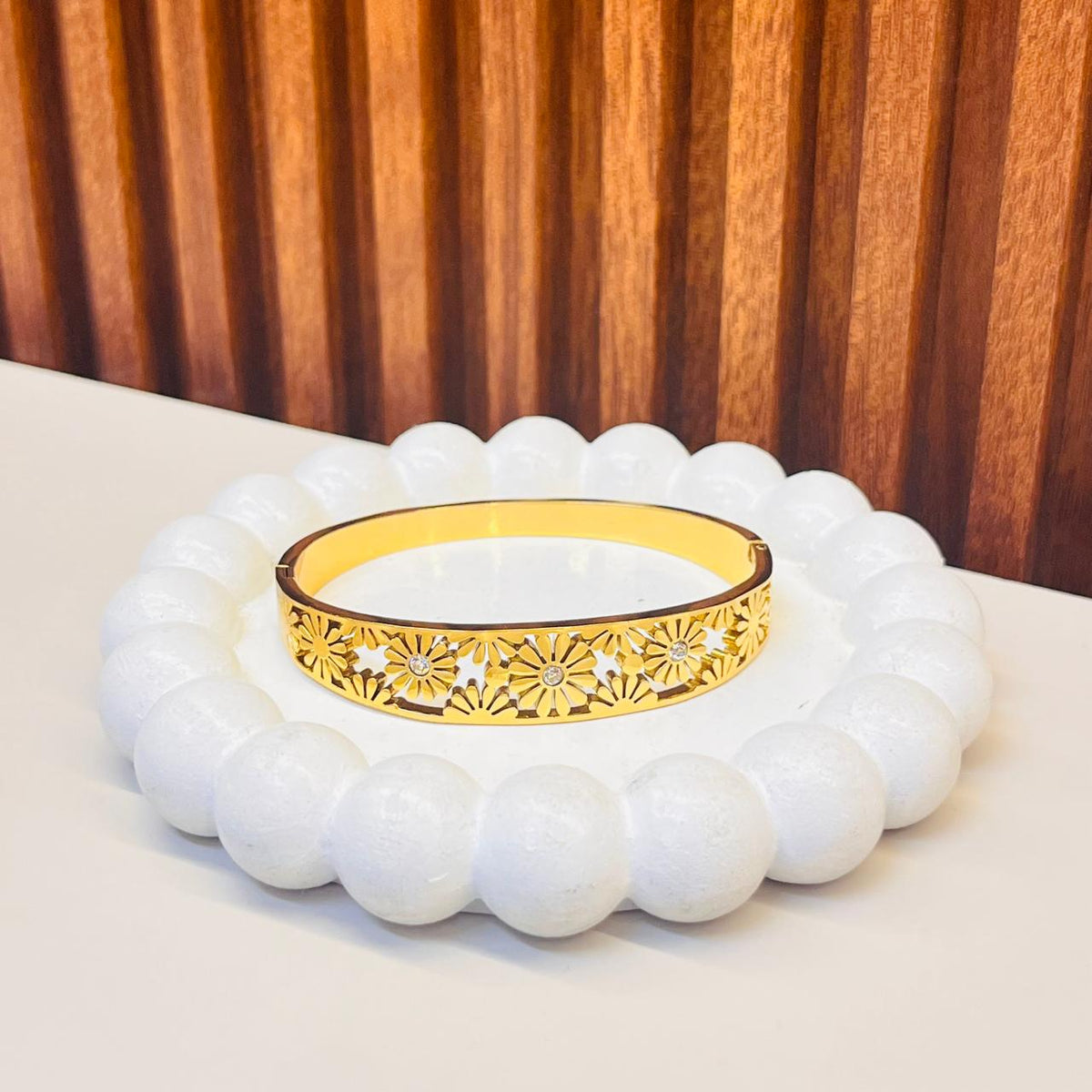 Golden Royal Kada Bracelet