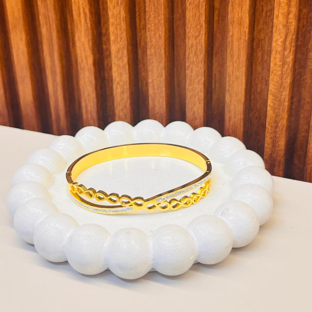 Twisted Infinity Bracelet