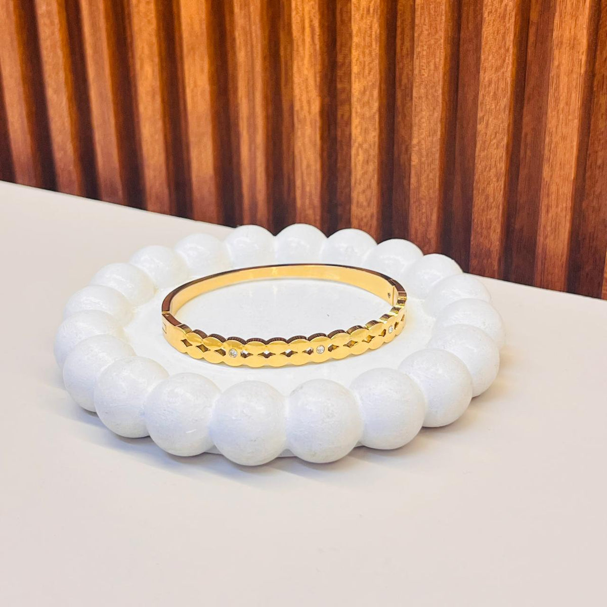 Golden Rajwada Bracelet
