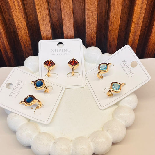 Royal Teardrop Earrings - XUPING