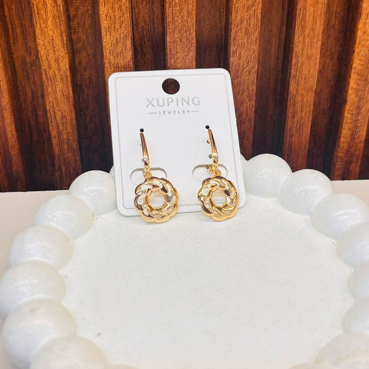 Crystal Bloom Earrings- XUPING