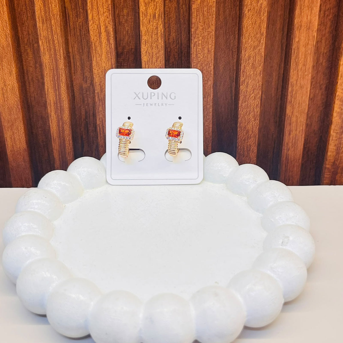Golden Sun Earrings- XUPING