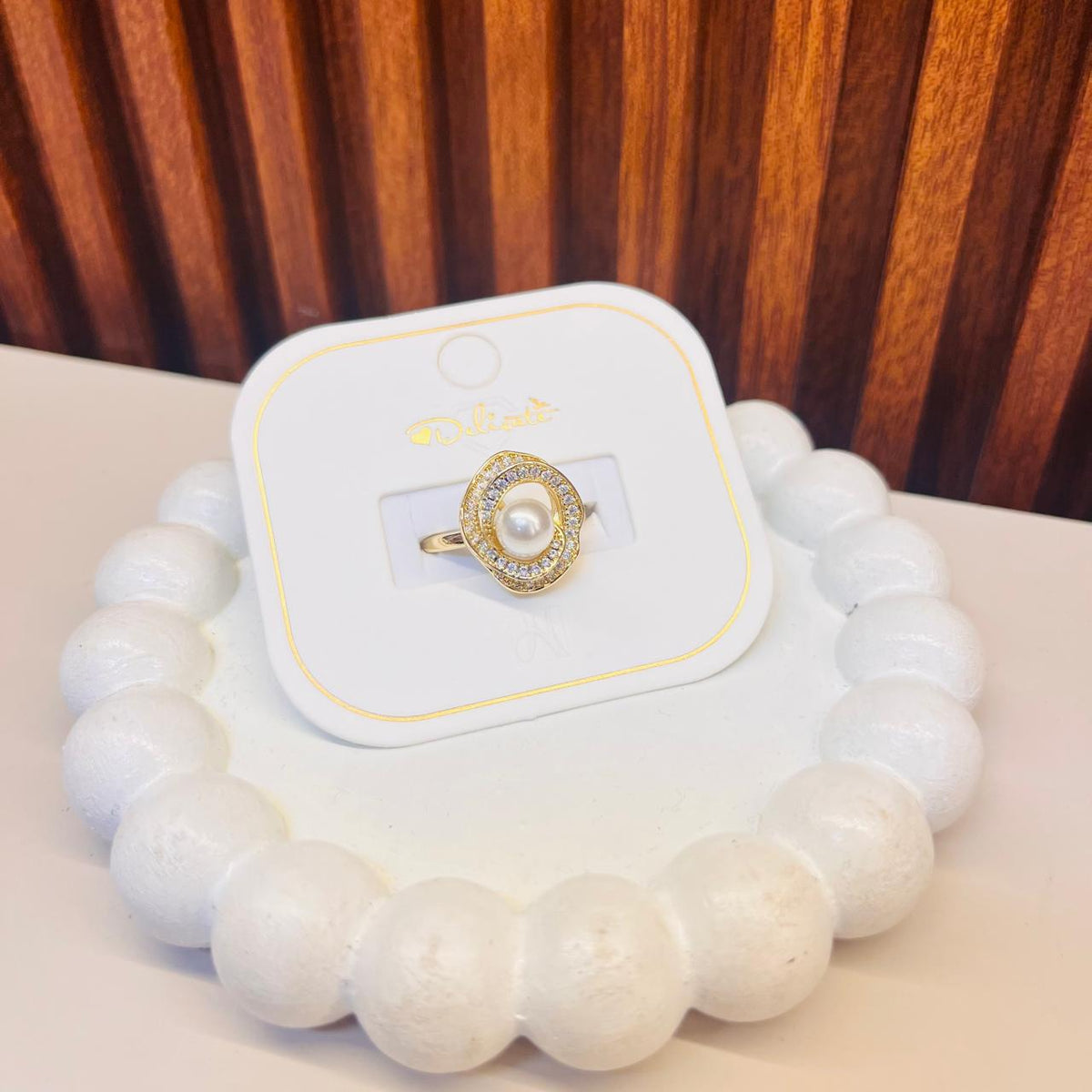 Moonlight Pearl Ring