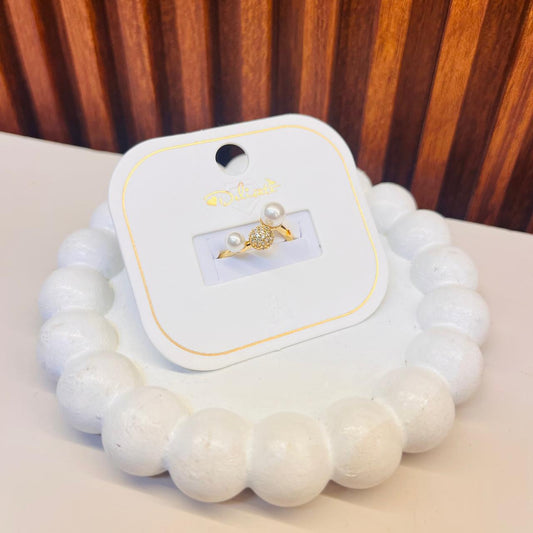 Elegant Halo Ring