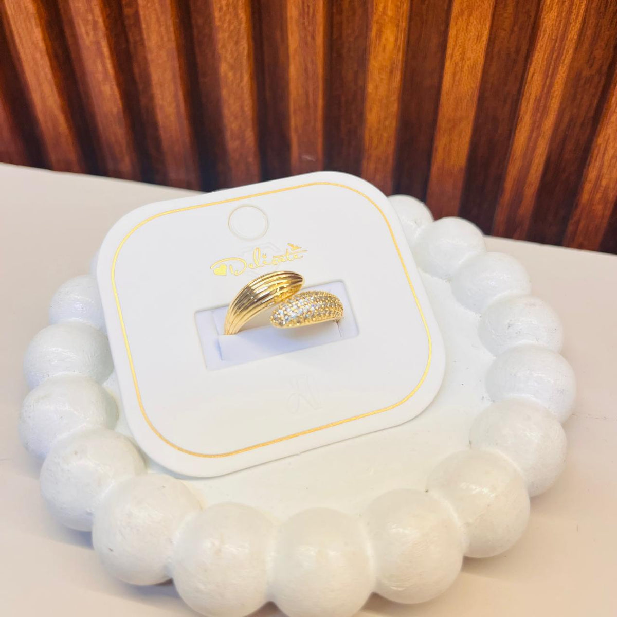 Golden Duo Ring