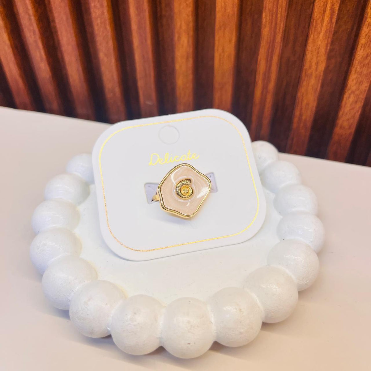 Gold Spiral Ring