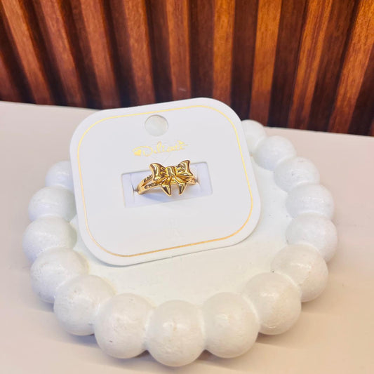 Golden Bow Ring