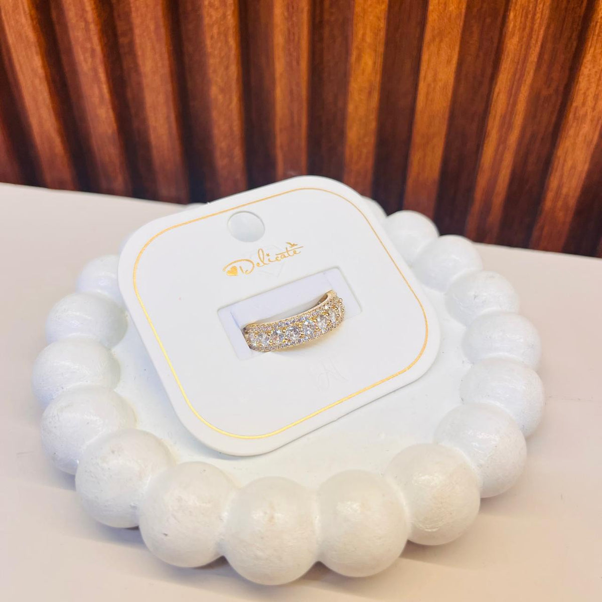 Golden Zivara Ring