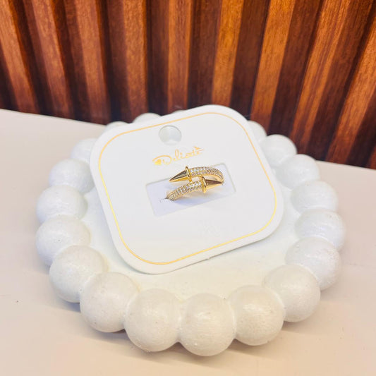 Golden Spike Ring