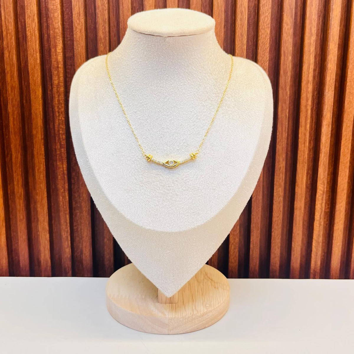 Crystal Curve Necklace
