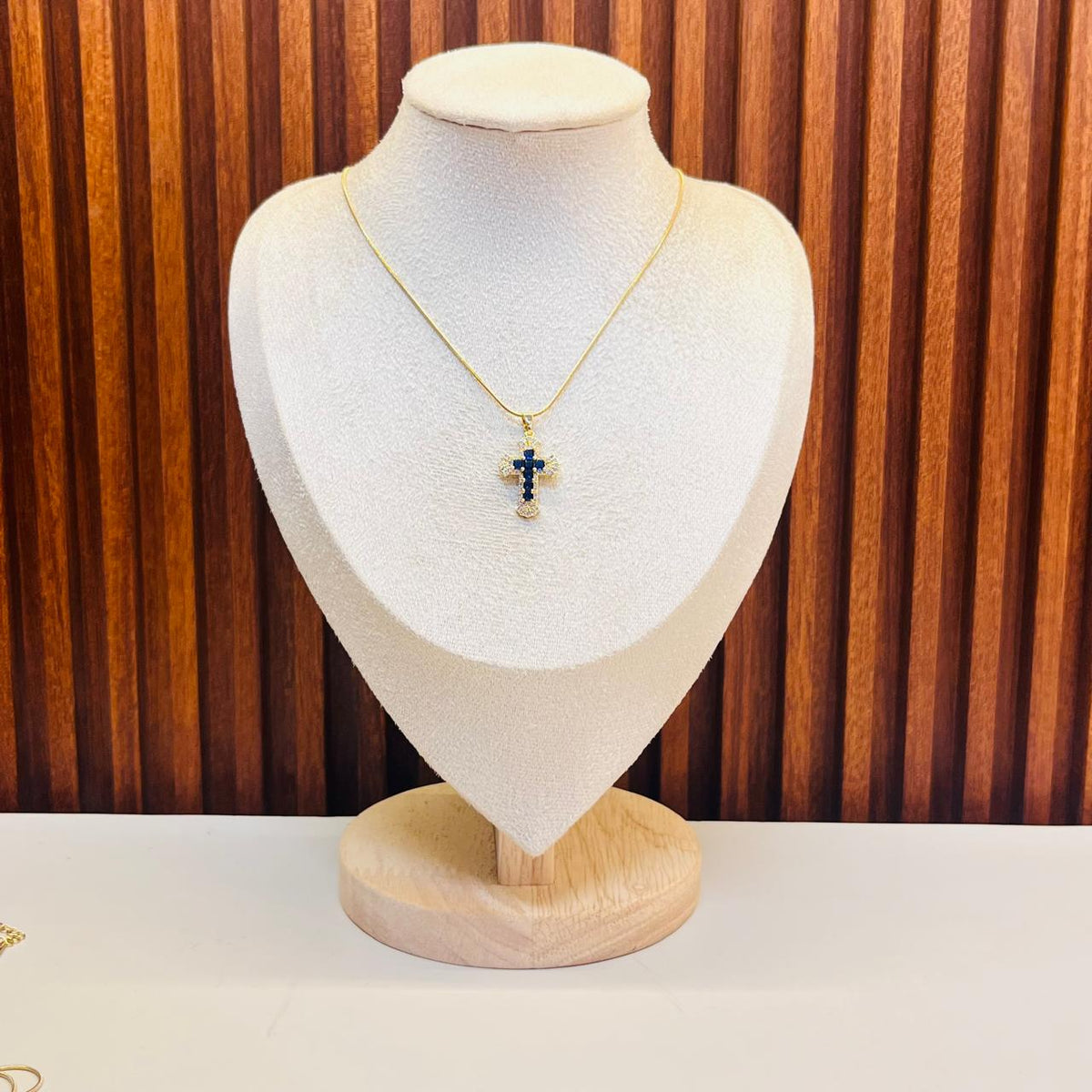 Blue Stone Necklace