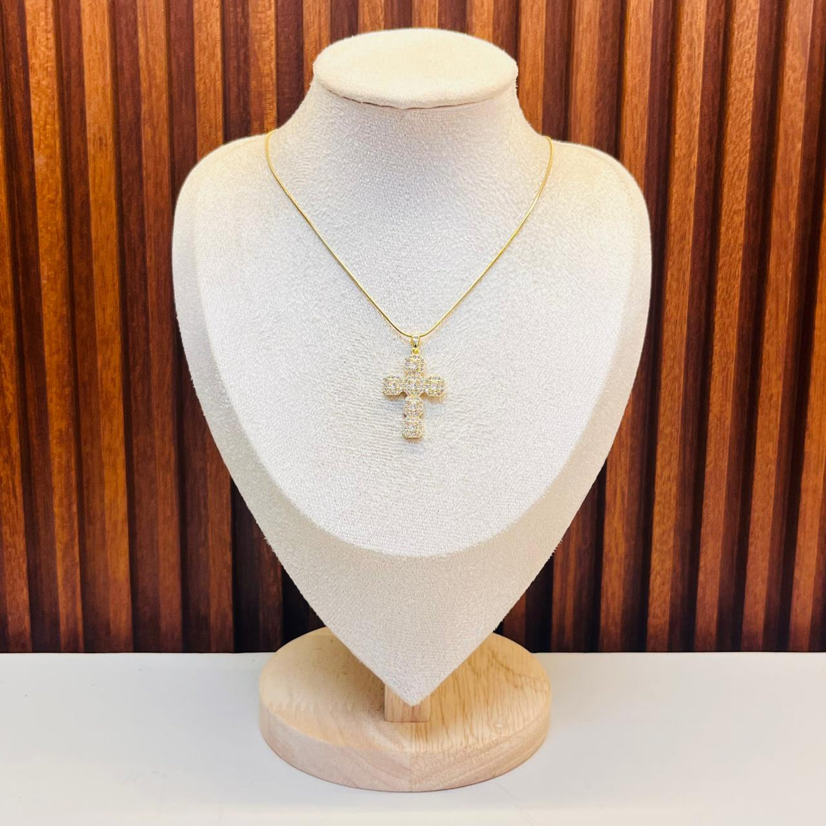 Golden Cross Necklace