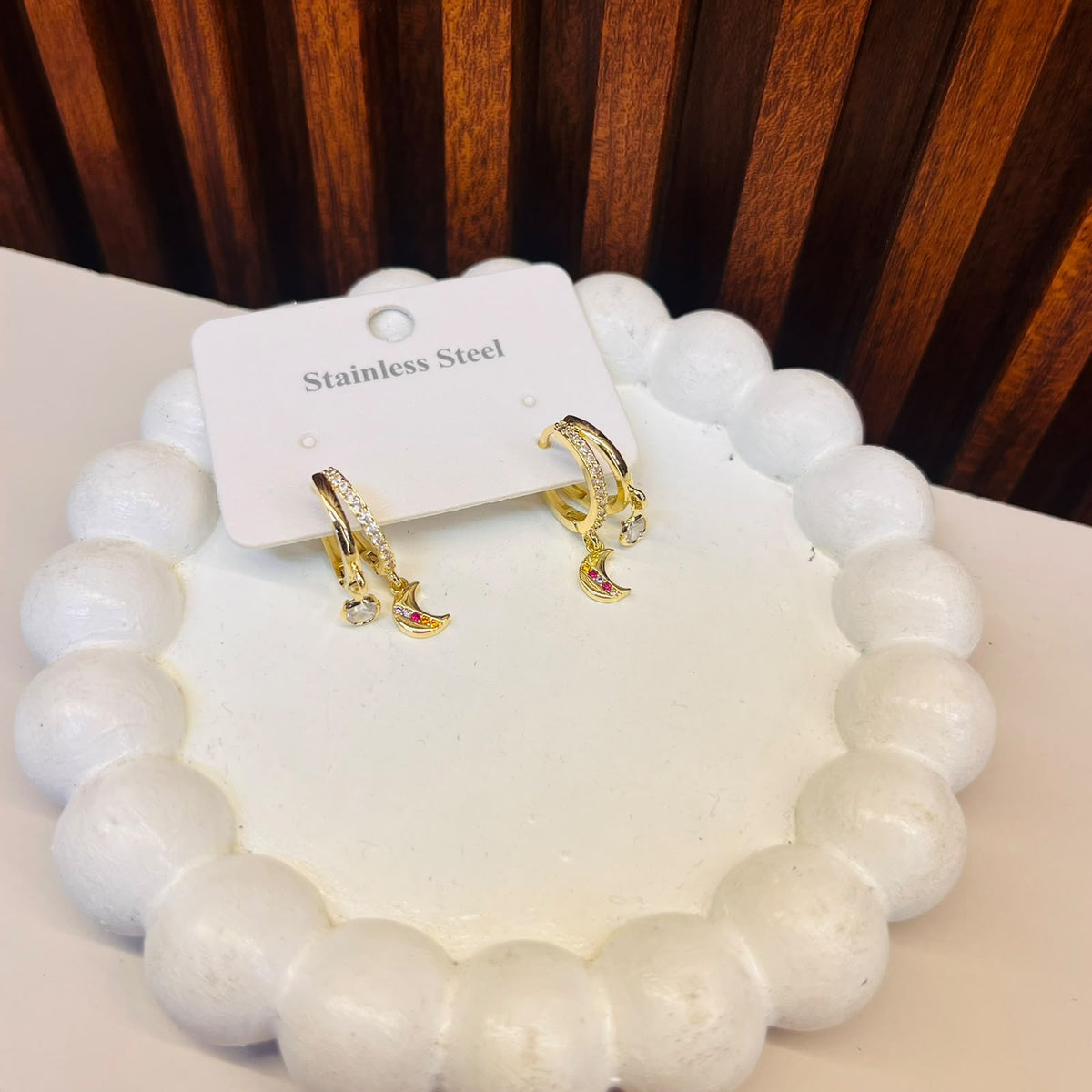 Moon Light Charm Earrings