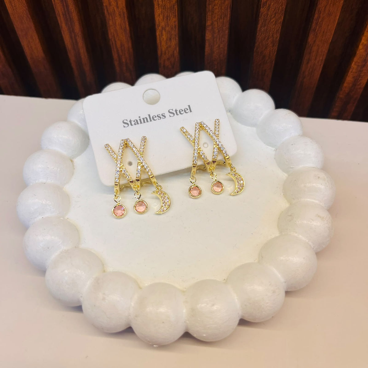 Ethnic Gold Earrings