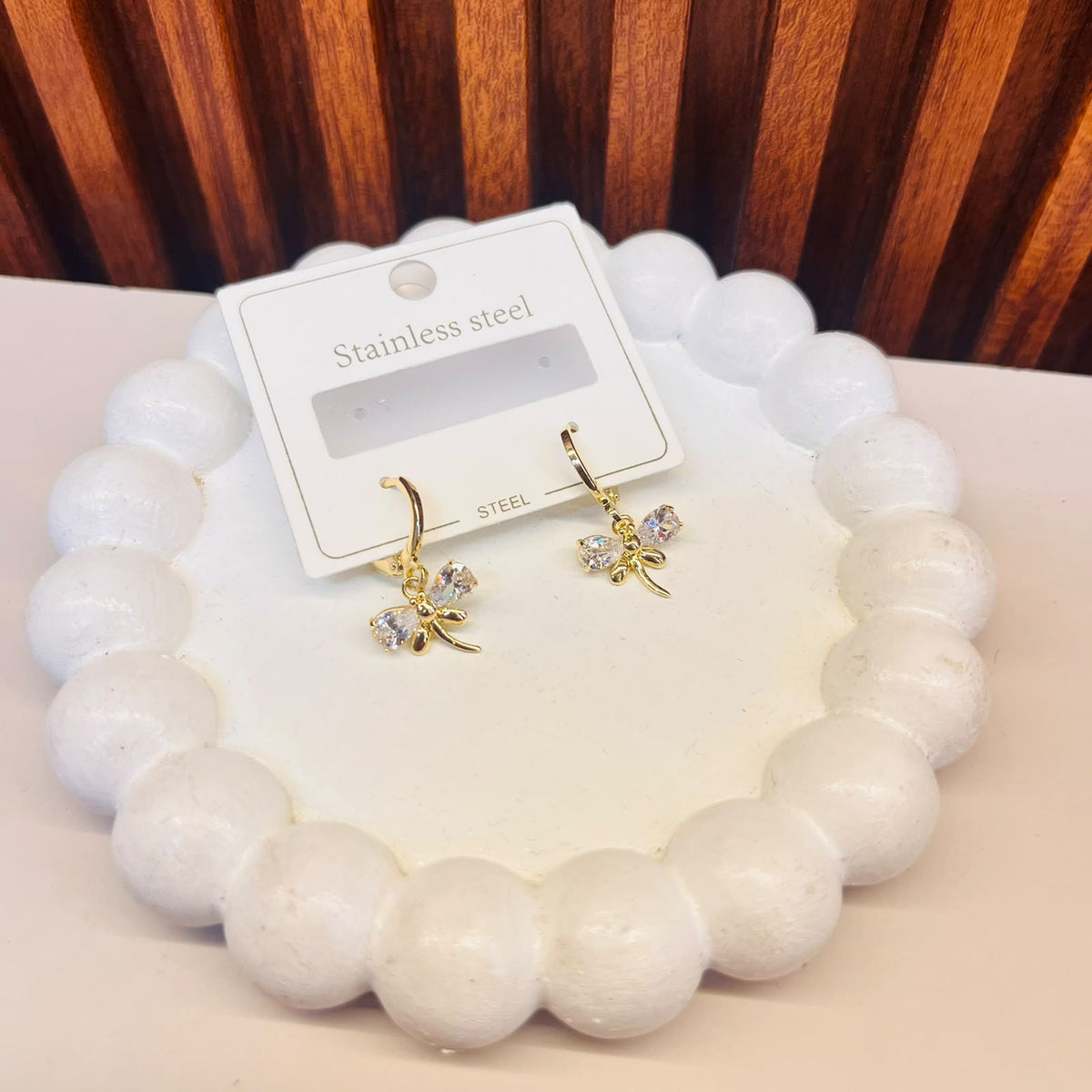 Gold Filigree Earrings