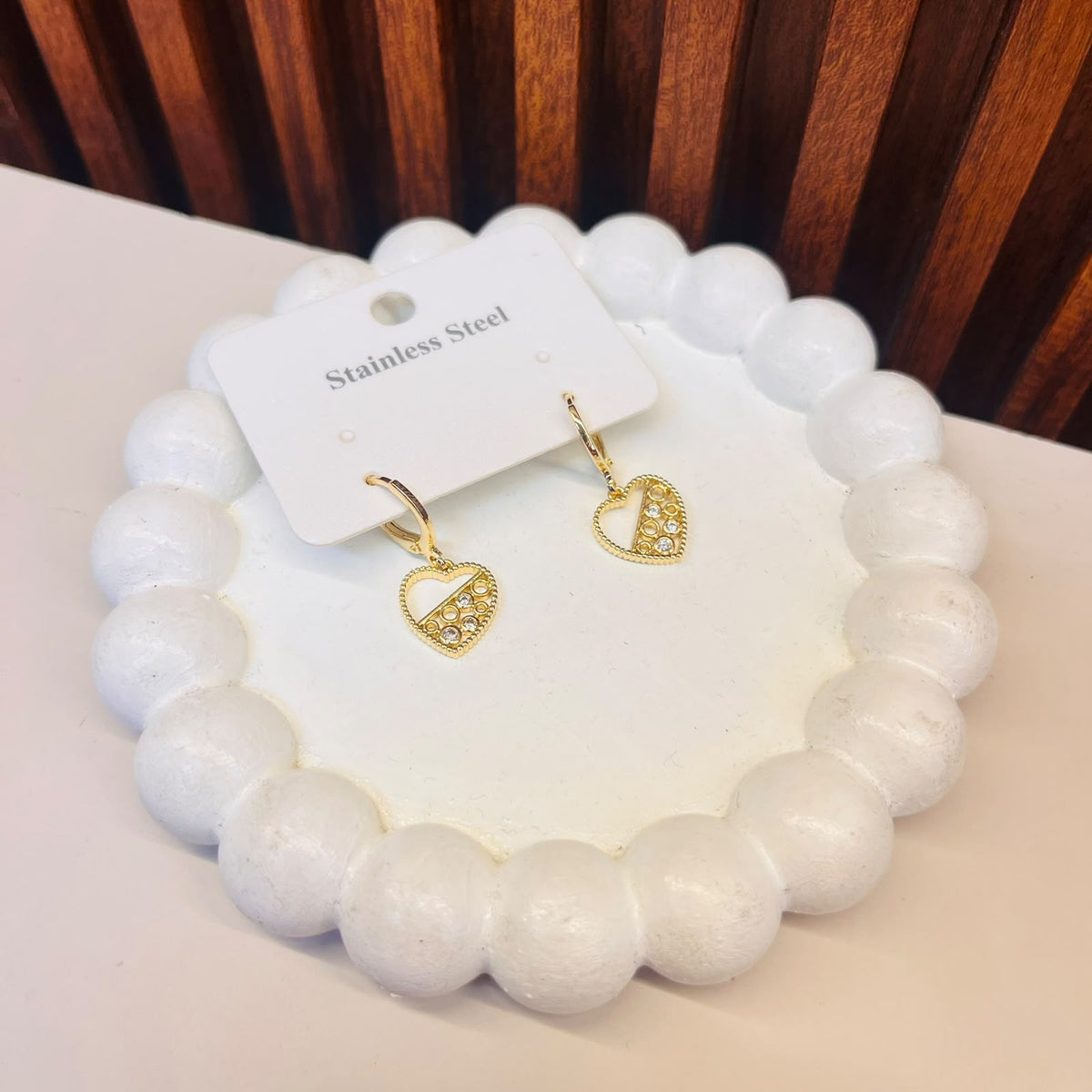 Mini Heart Earrings