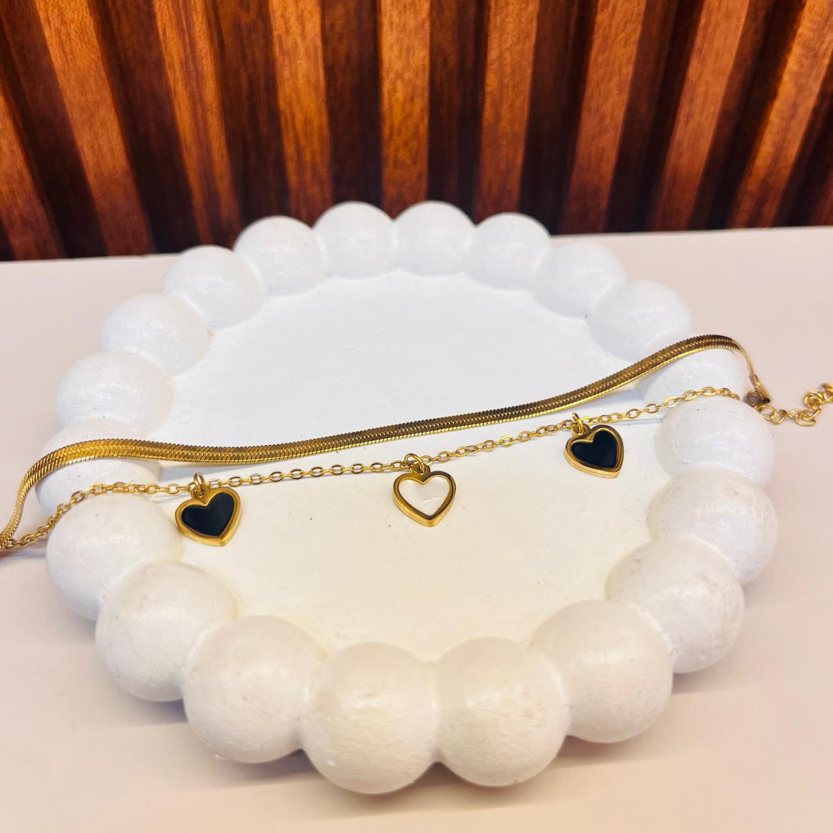 Black Enamel Bracelet