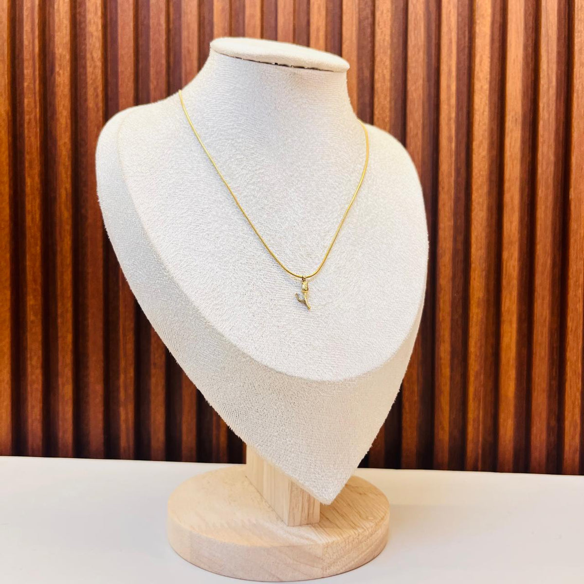 Golden Tulip Necklace