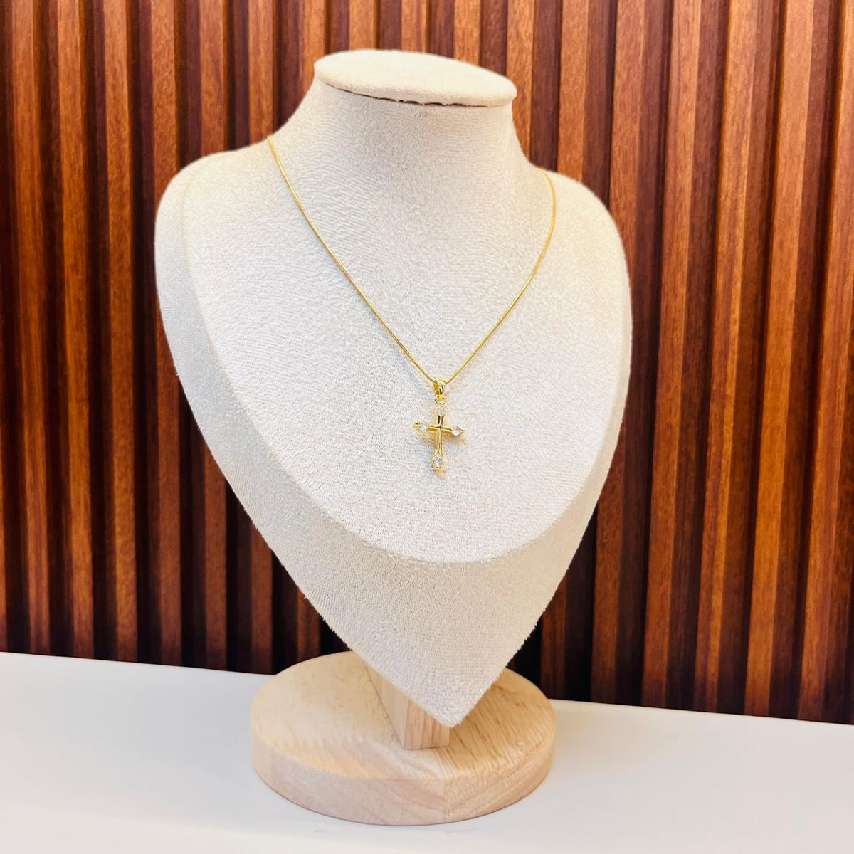 Mini Stone Pink Necklace