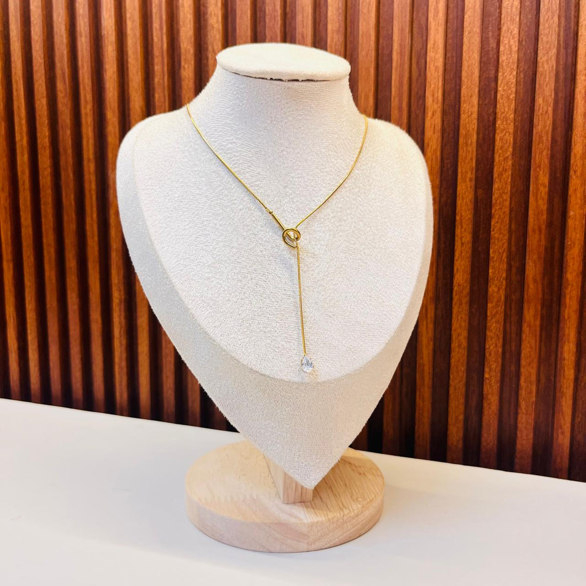 Crystal Drop Necklace
