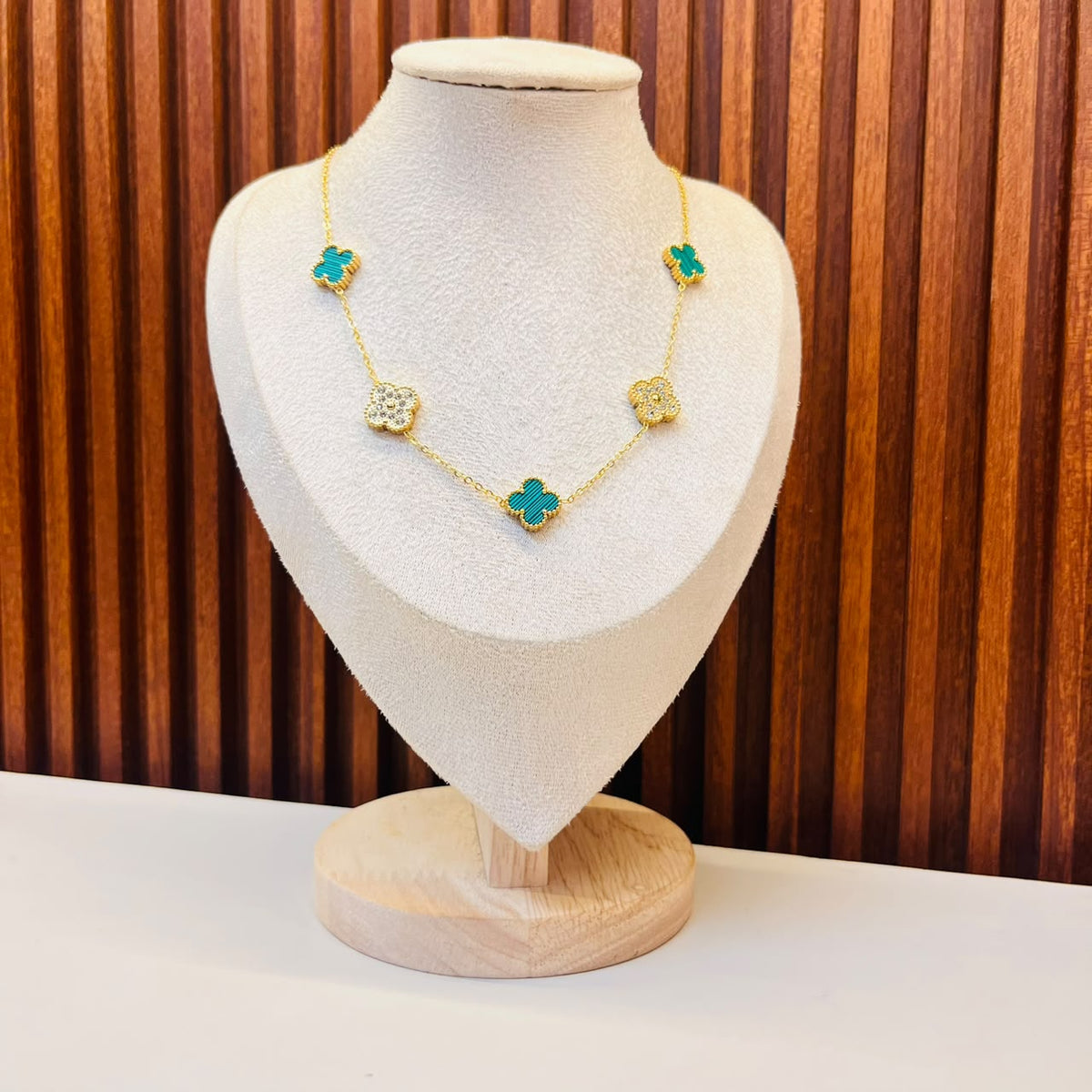 Emerald Blossom Necklace