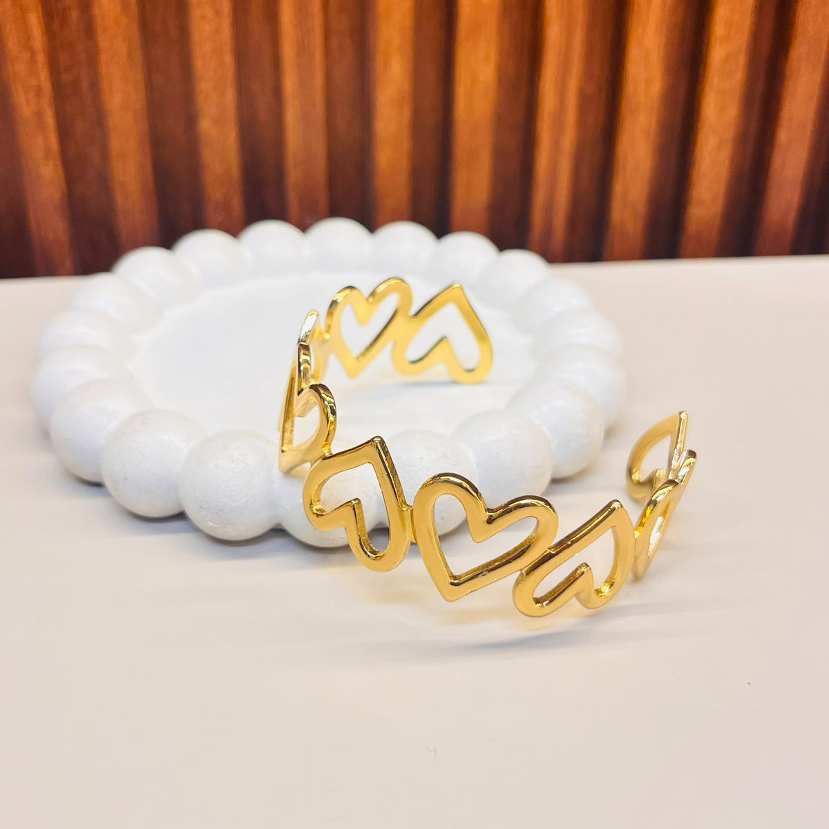 Heart Cuff Bracelet