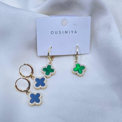 Crystal  Bloom  Earrings