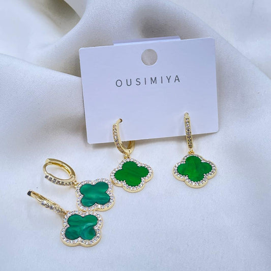 Green Luxe Earrings