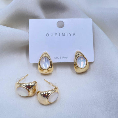 Celestial Teardrop Earrings